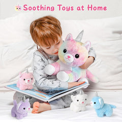 KMUYSL travel-friendly plush toys fit in bags and car trips
