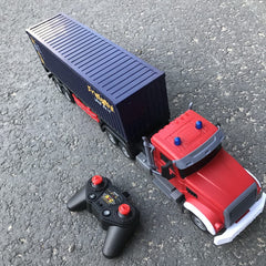 KNACKTOYZ LED-lit truck showcasing vivid headlights during play