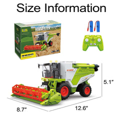 KNACKTOYZ RC Farm Tractor Toy durable ABS body supports long lasting play