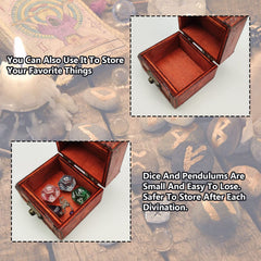 Knana compact divination board fits in a bag for on-the-go use.