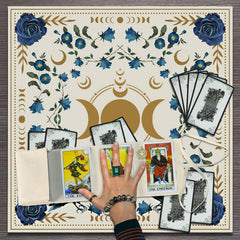 Knana Silk Witchcraft Mat ensemble supports ritual-like practice