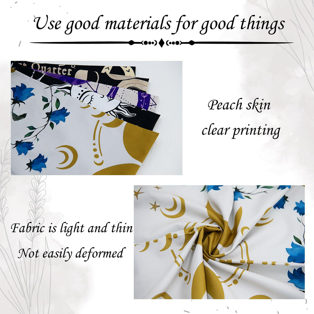 Knana 75cm square cloth provides a soft, ample reading surface