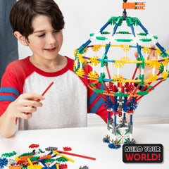 K'NEX instruction booklet with 70 model ideas to spark imagination