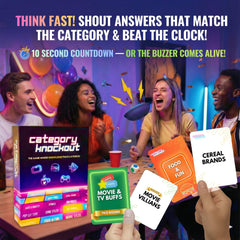 Knockout Games category cards collection offers diverse topics for all ages and interests.