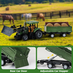 Koala Diary four attachments enable quick tool swaps for loading, grabbing, and harvesting.
