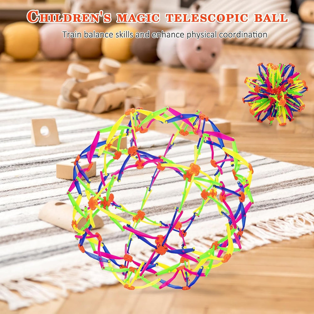 Kocasall expandable ball used in yoga for breathing and calm.