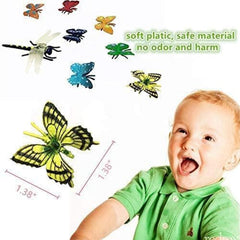 Kockuu fake bug set ant toy for counting games and hands-on discovery