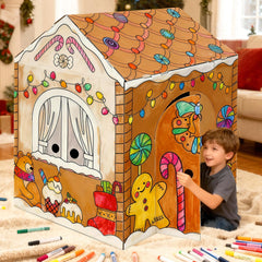 Kockuu Gingerbread House assembly manual guides quick setup
