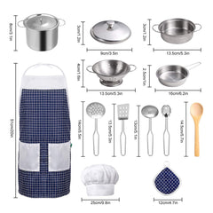 KODATEK Play Kitchen pot holder for safe handling during pretend cooking