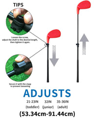 KOFULL adult-friendly toy golf set for relaxed backyard fun