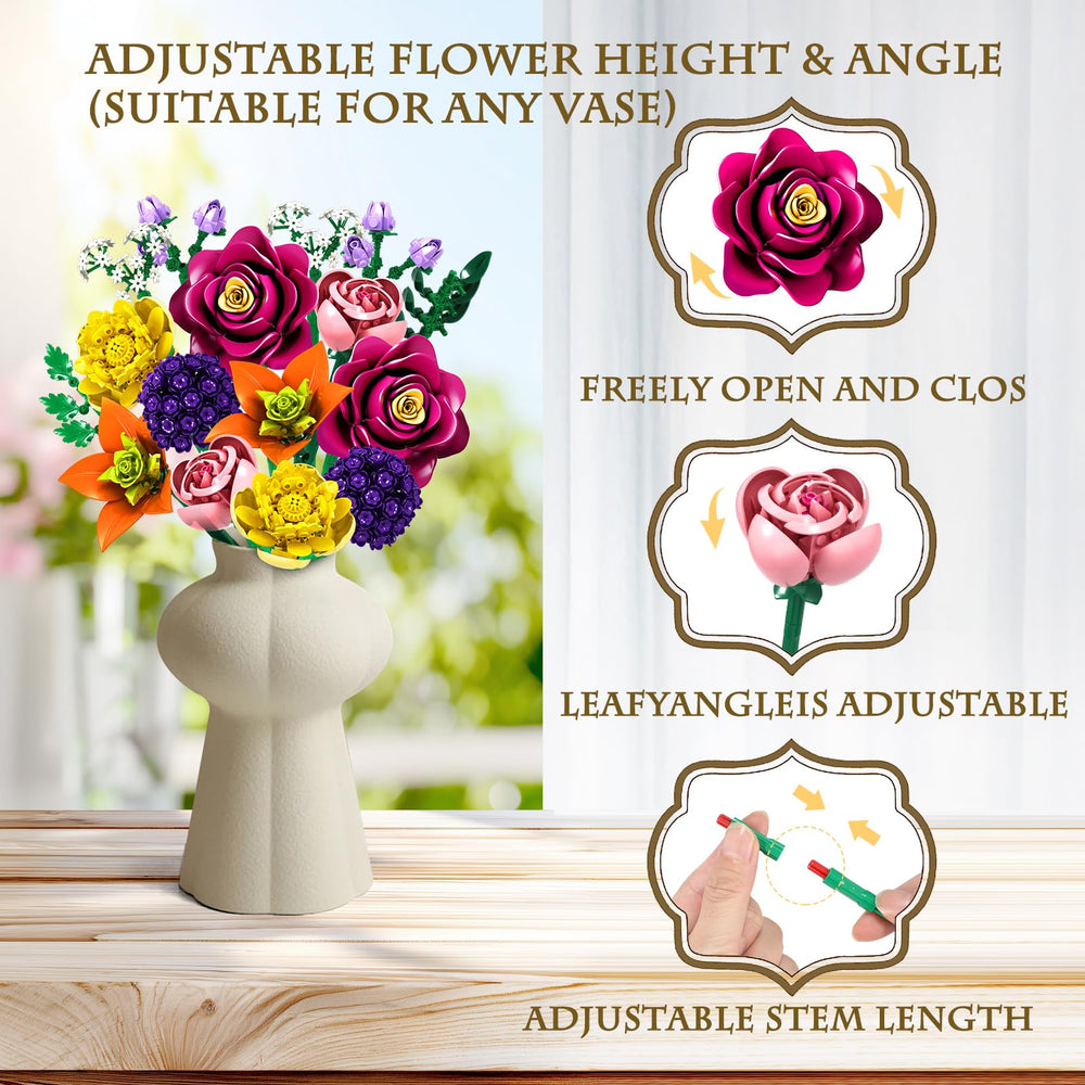 KOJAYHOL elegant botanicals brighten desks and make a thoughtful gift option.