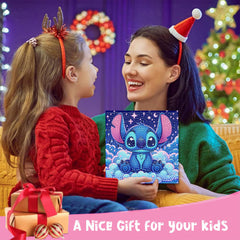 KOJEFCV cartoon art kits offer kid-friendly characters for sparkling details