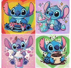 KOJEFCV Diamond Art Kit packaging showing contents for beginner-friendly setup