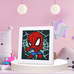 KOJEFCV diamond art materials labeled clearly, quick setup for little artists.