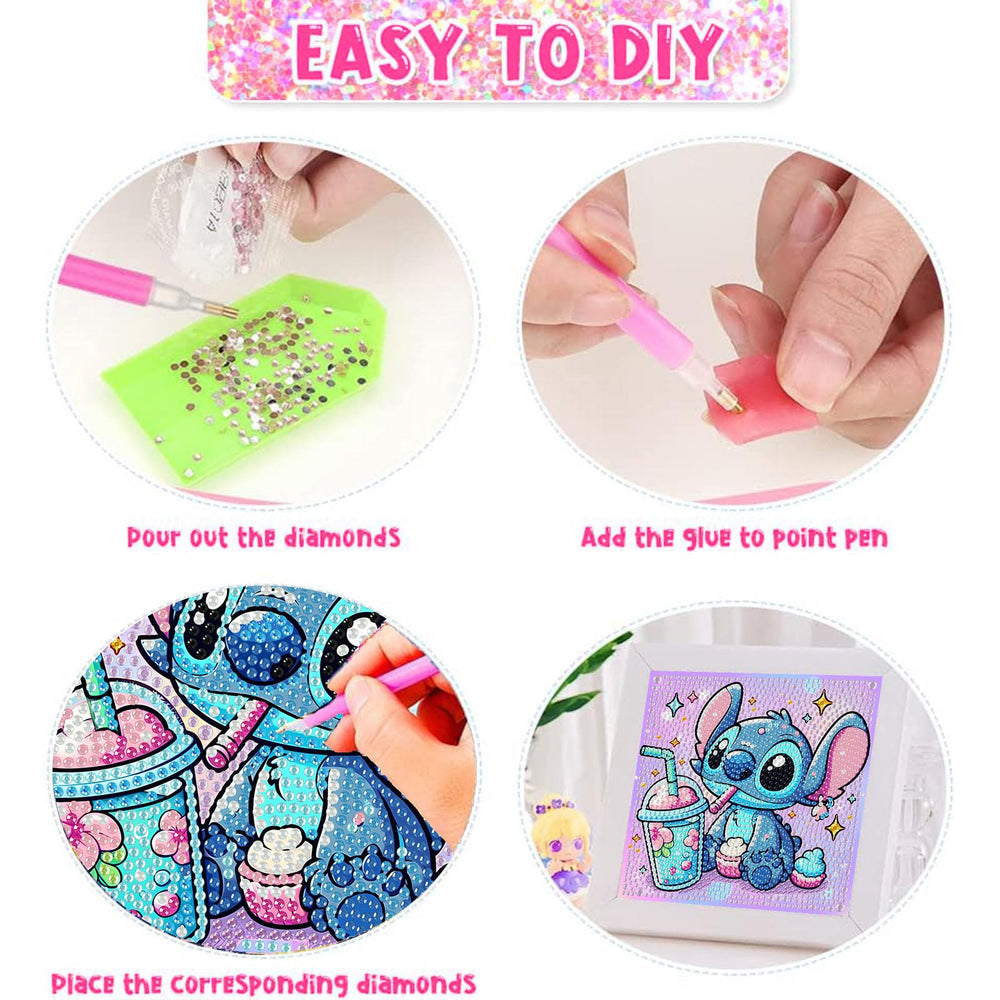 KOJEFCV drill pen and tray included for precise gem placement