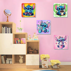 KOJEFCV easy steps to complete a beautiful painting, great for beginners.