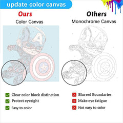 KOJEFCV high-quality acrylic paints offer vibrant, long-lasting color for kids