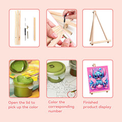 KOJEFCV included brackets, screws, and brushes for quick setup