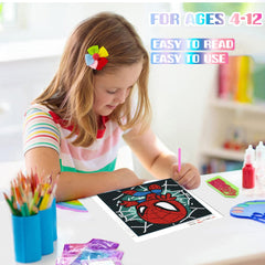 KOJEFCV packaging presentation, keepsake ready diamond art for gifting.