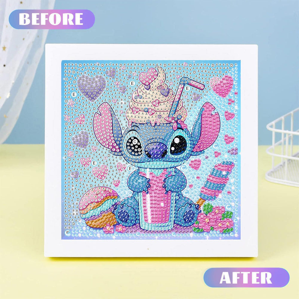 KOJEFCV sticker canvas kit simplifies crafting for beginners and kids