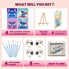 KOJEFCV vibrant acrylic paints for long-lasting color