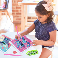 KOJEFCV wall decor diamond art idea brightens a kid's room