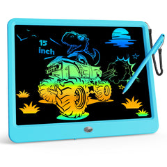 KOKODI 15-inch LCD tablet front view for kids' drawing and learning.