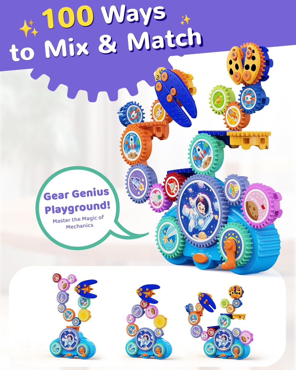 KOKODI gear-building electric-operation demonstrates powered learning for curious minds.