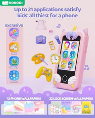 KOKODI Kids Phone nebula pink color option shown