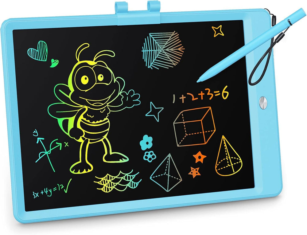 KOKODI LCD Writing Tablet with a 10-inch colorful screen for mess-free drawing.
