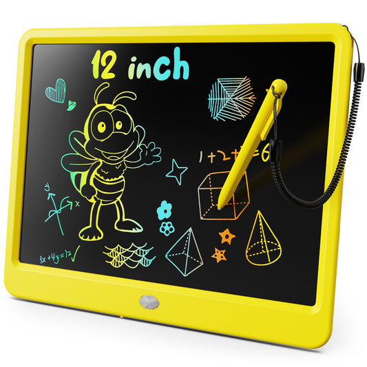 KOKODI LCD Writing Tablet front view, color doodle board for learning on the go