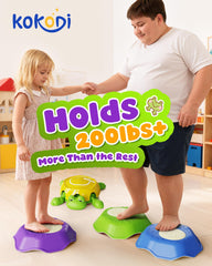 KOKODI stepping stones anti-slip base keeps setup stable during hops