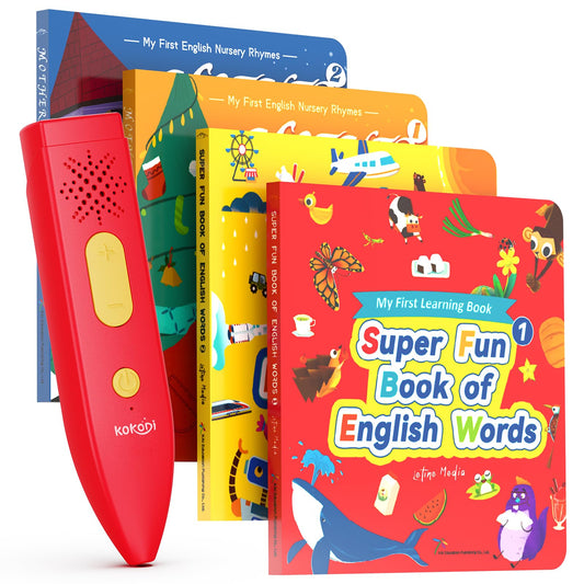 KOKODI Talking Pen Books Set front cover invites independent reading practice.