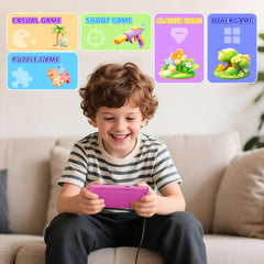 KOKOEIEI handheld console built-in headphones for private, immersive game sessions