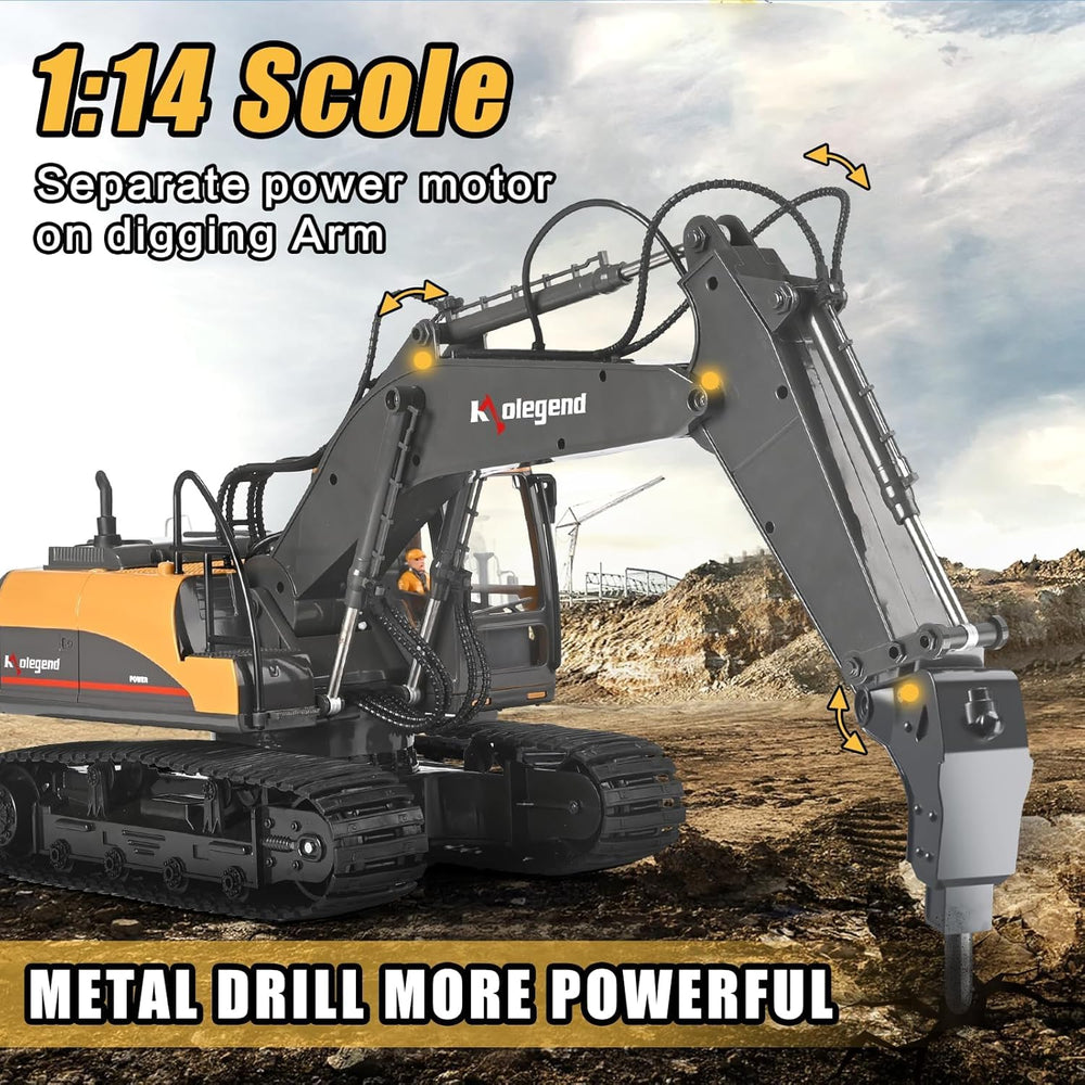 A gift-ready kolegend excavator sparks curiosity and family fun during special occasions.