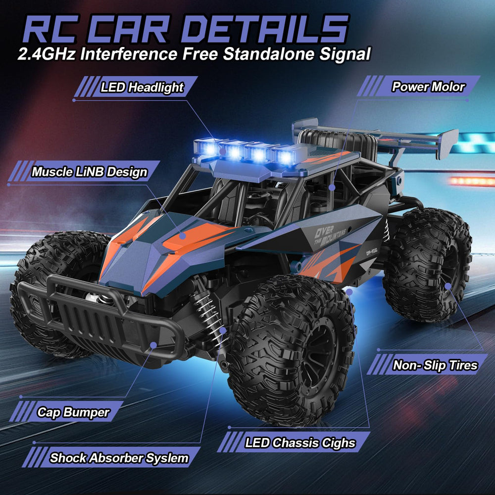 Kolegend RC car uses 2.4GHz control for interference-free racing