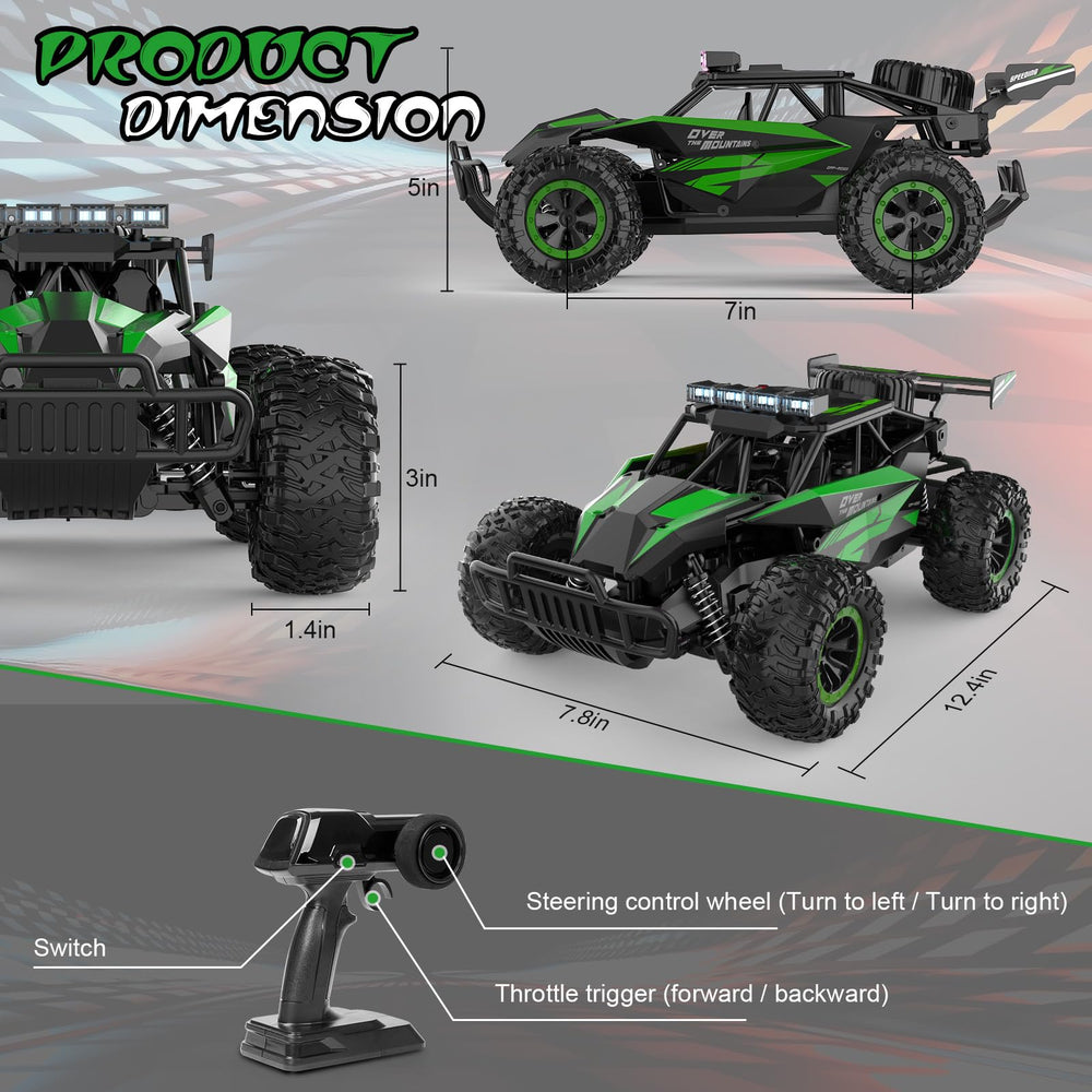 Kolegend monster truck side profile showing rugged outdoor design