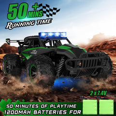 Kolegend RC car in motion at 20 km/h for exciting outdoor races