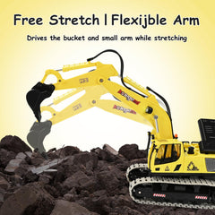 kolegend RC excavator toy remote controller with responsive controls
