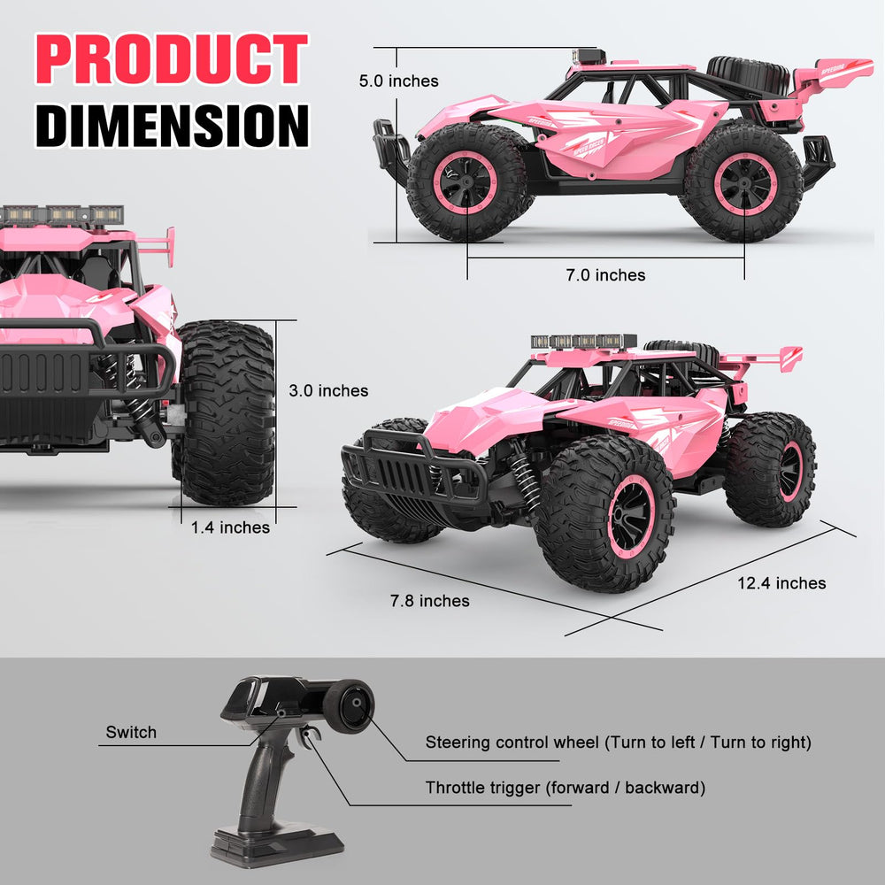 Kolegend remote control car durable frame and bumper designed to absorb bumps