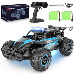 Kolegend RC car front view highlighting bold design for outdoor play