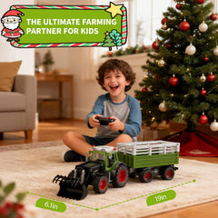 Kolegend tractor lights add authentic farm ambiance during dusk play