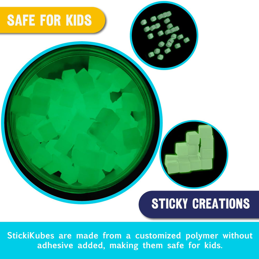 KOMARC GAMES StickiKubes rinse clean quickly after use