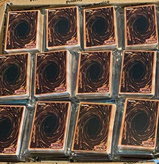 Konami mega lot Yu-Gi-Oh cards front view, ideal for bulk collection and trading.