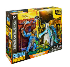 Kong battle axe with HEAV vehicle and jet fighter accessories expands pose options.