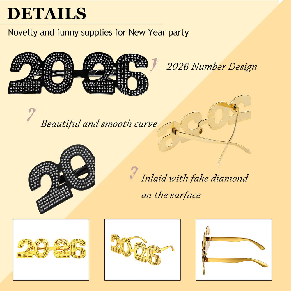 Konohan 2026 party accessory glasses brighten festival setups