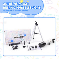 Koolpte telescope box is ready for gifting.