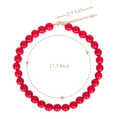 Koonfan Cindy wig necklace accessory enhances costume detail