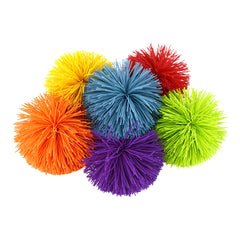 Koosh Mondo orange vibrant colors ball makes outdoor games more inviting.