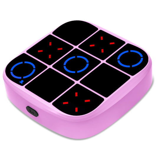 KOQQQ Tic-Tac-Toe Bolt Console front view for colorful 4-in-1 family fun.
